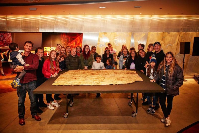 At the First Peoples Gallery at Bunjilaka Aboriginal Cultural Centre